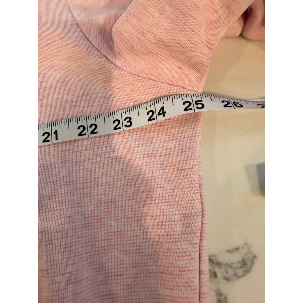 Vineyard Vines Pink 1/4 Zip Pullover XL Cotton Blend Preppy NWOT - Picture 4 of 5